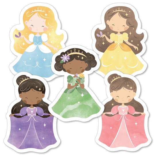 cut out princess dress Princess dress Valentines for Lolliop